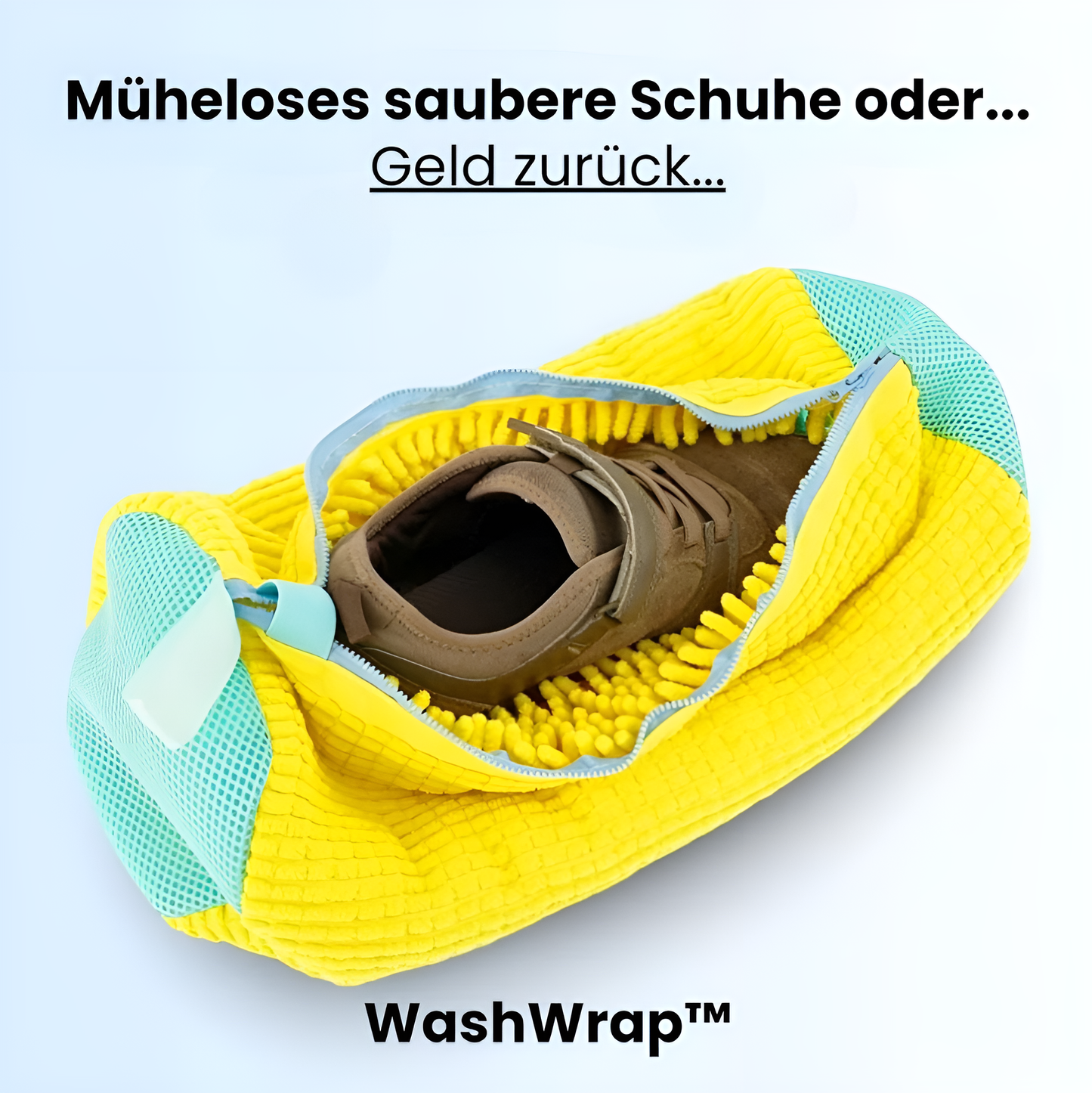 WashWrap™ – Reinige deine Schuhe mühelos und effektiv